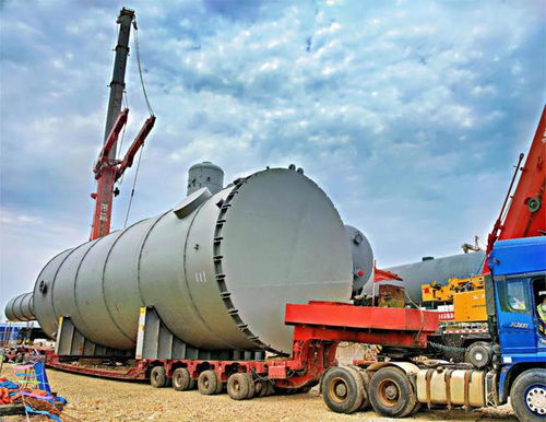 華錦阿美精細(xì)化工及原料工程項(xiàng)目大型設(shè)備安裝開始